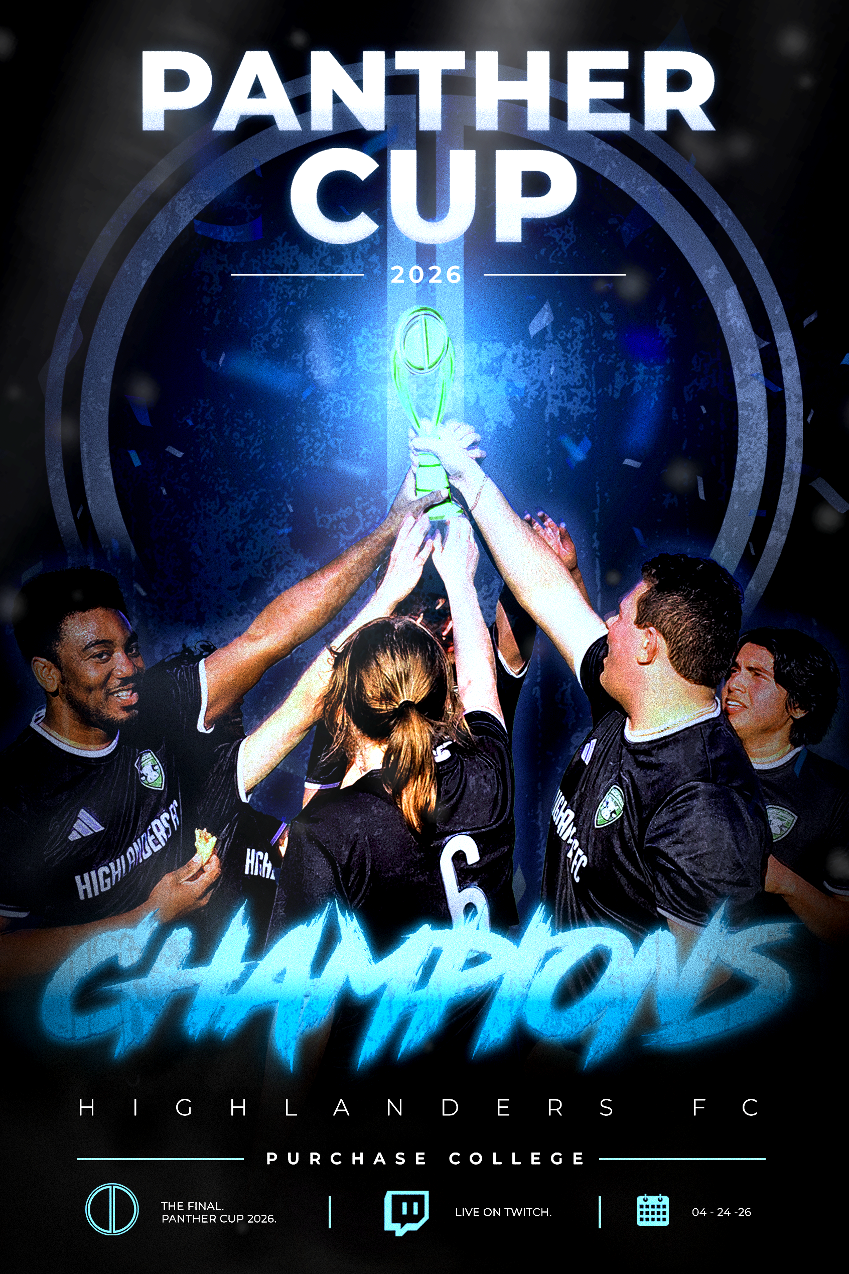 Panther Cup poster design C